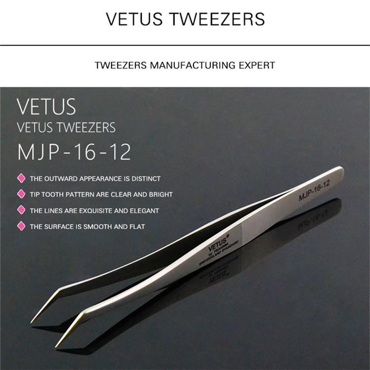 Premium tweezers for eyelashes extensions Y-26